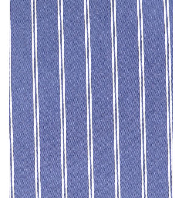 le.coeur blanc「《WEB限定アイテム》ストライプスキッパーシャツワンピース」|ワンピース|