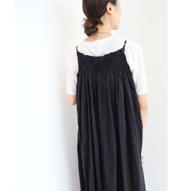 le.coeur blanc「《手洗い可能》TORRAZZO DONNA キャミロングワンピ」|ワンピース|