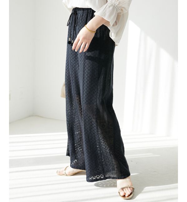  「《手洗い可能》Fanakaミックスレースパンツ」|その他|