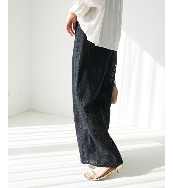  「《手洗い可能》Fanakaミックスレースパンツ」|その他|