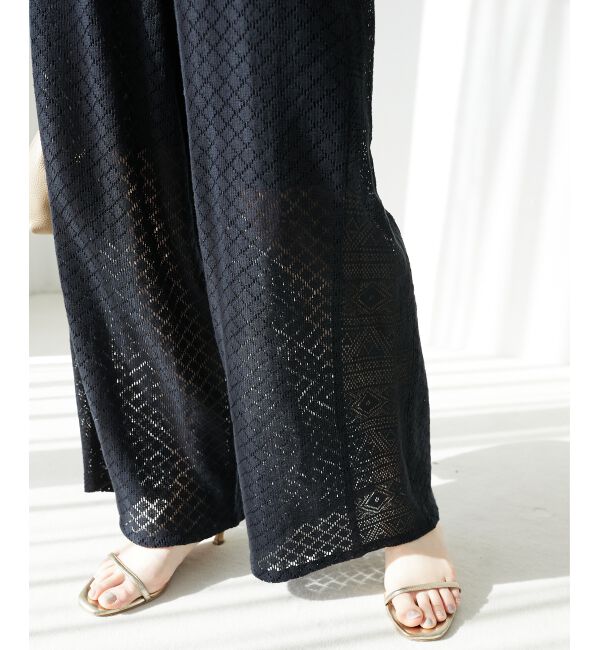  「《手洗い可能》Fanakaミックスレースパンツ」|その他|