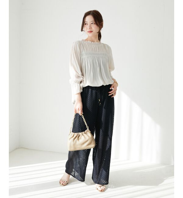  「《手洗い可能》Fanakaミックスレースパンツ」|その他|