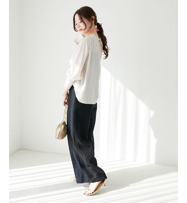  「《手洗い可能》Fanakaミックスレースパンツ」|その他|