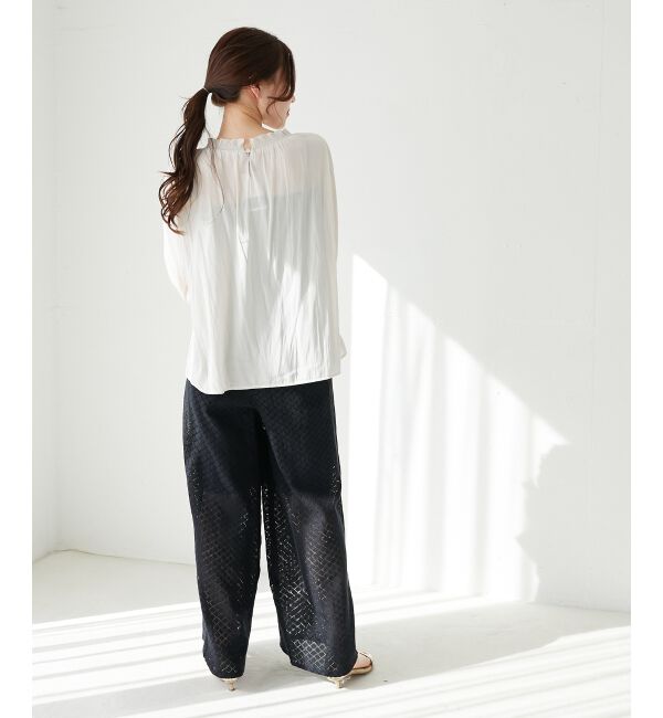  「《手洗い可能》Fanakaミックスレースパンツ」|その他|