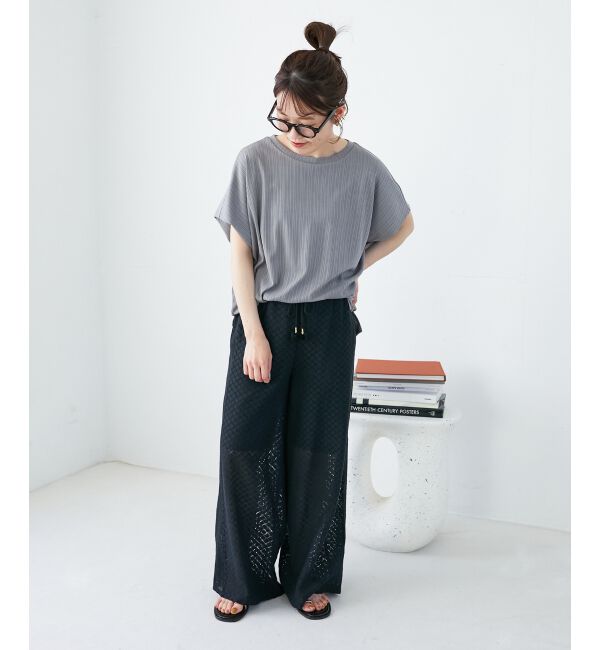  「《手洗い可能》Fanakaミックスレースパンツ」|その他|