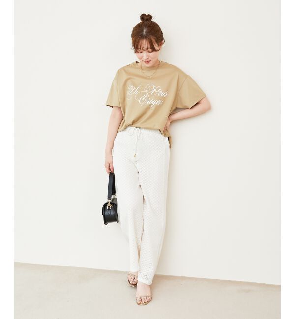  「《手洗い可能》Fanakaミックスレースパンツ」|その他|