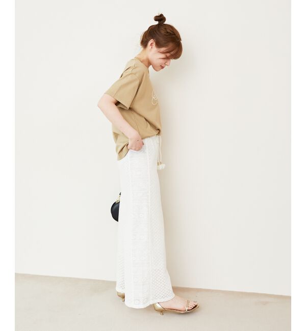  「《手洗い可能》Fanakaミックスレースパンツ」|その他|