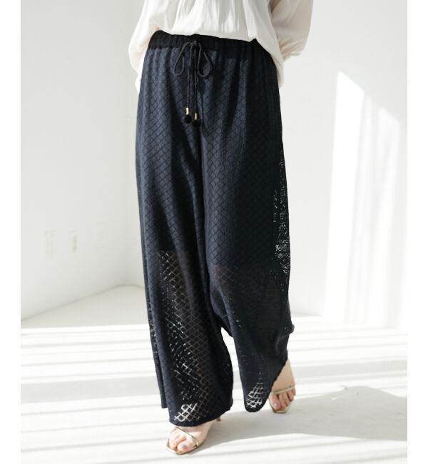  「《手洗い可能》Fanakaミックスレースパンツ」|その他|