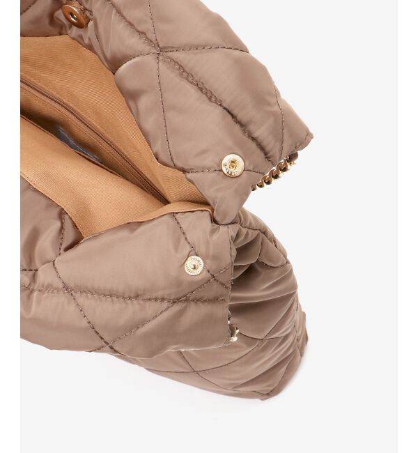 le.coeur blanc「キルティングチェーントート」|トートバッグ|