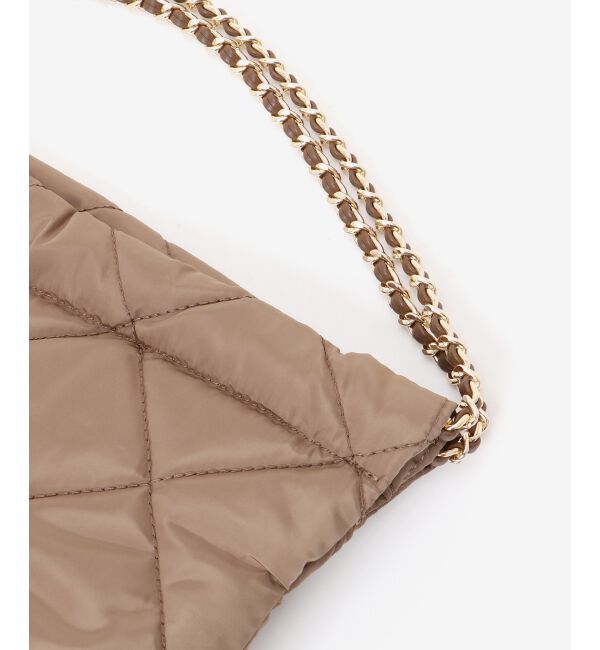 le.coeur blanc「キルティングチェーントート」|トートバッグ|