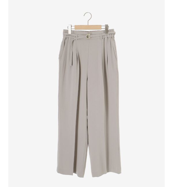  「ハイストレッチカルゼワッシャーベルテッドパンツ」|その他|