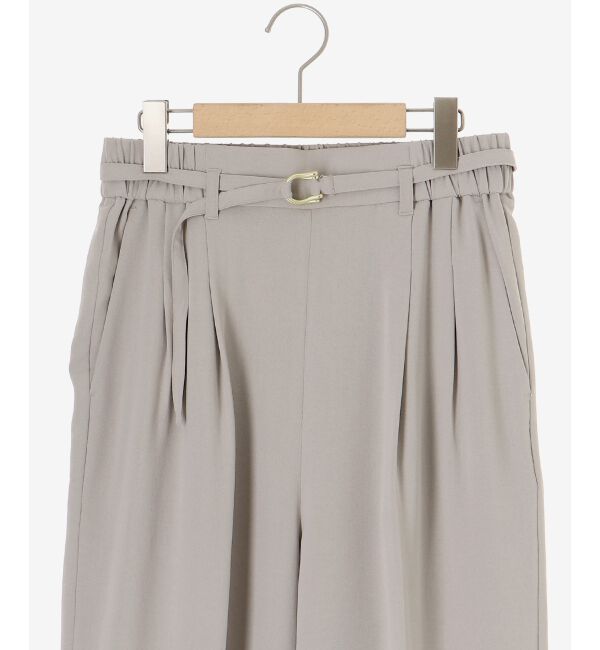  「ハイストレッチカルゼワッシャーベルテッドパンツ」|その他|
