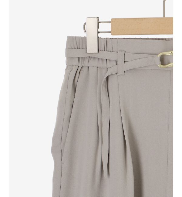  「ハイストレッチカルゼワッシャーベルテッドパンツ」|その他|