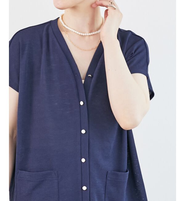  「リネンタッチミラノリブセットアップ」|ワンピース|