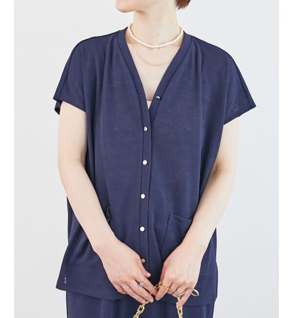  「リネンタッチミラノリブセットアップ」|ワンピース|