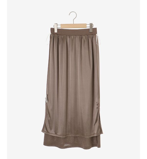  「リネンタッチミラノリブセットアップ」|ワンピース|