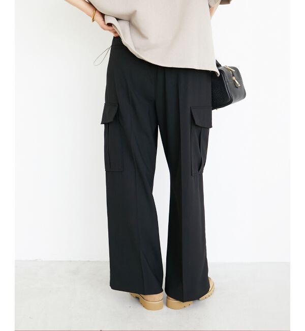  「センタープレスカーゴパンツ」|カーゴ|