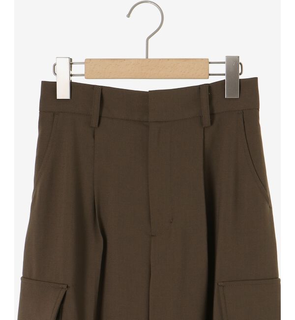  「センタープレスカーゴパンツ」|カーゴ|