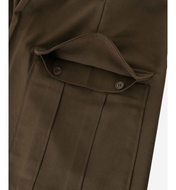  「センタープレスカーゴパンツ」|カーゴ|