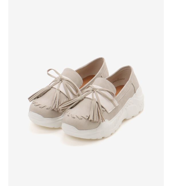  「《WEB限定アイテム》タッセルローファースニーカー」|スニーカー|
