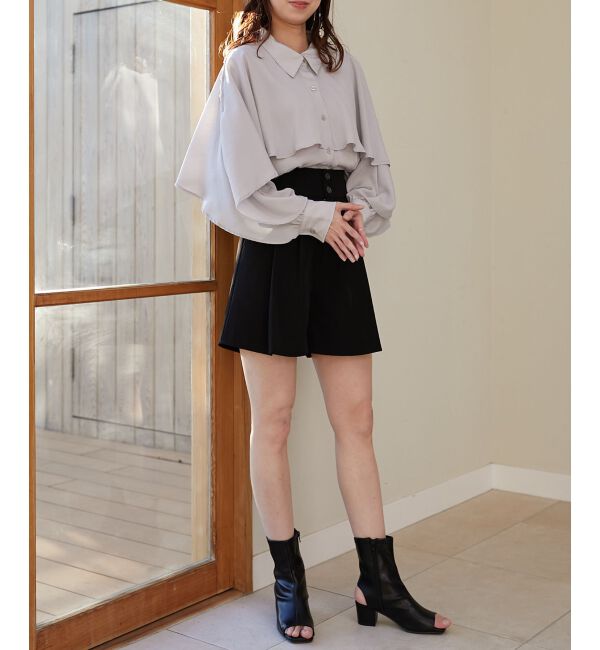 MAJESTICLEGON「タックハーフパンツ」|その他|