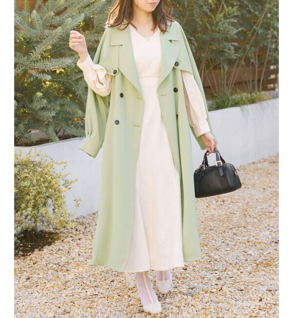 MAJESTICLEGON「スリットスリーブマーメイドワンピース」|ワンピース|