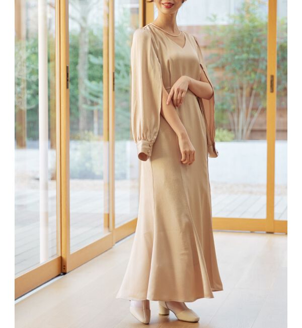 MAJESTICLEGON「スリットスリーブマーメイドワンピース」|ワンピース|