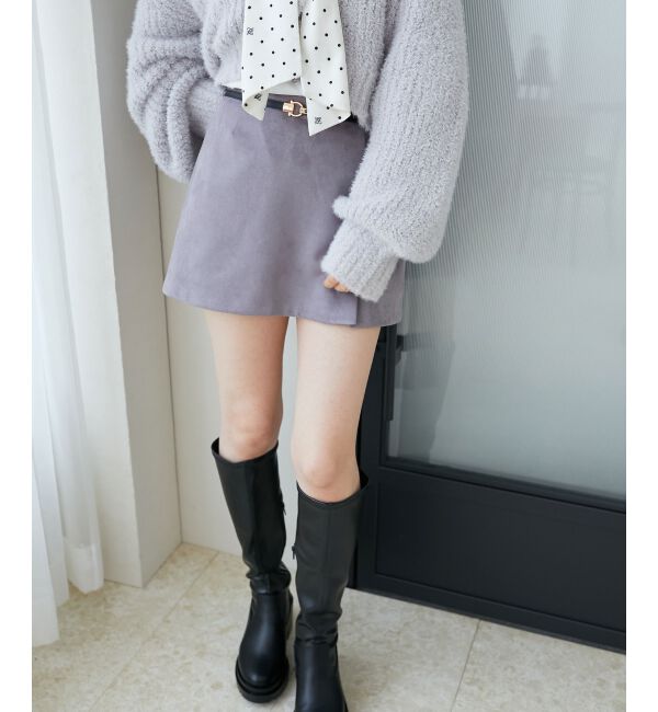 MAJESTICLEGON「ベルトセットミニスカパン」|キュロット|