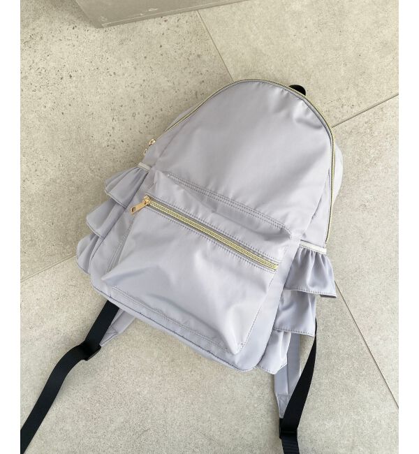 MAJESTICLEGON「サイドフリルリュック」|リュック|