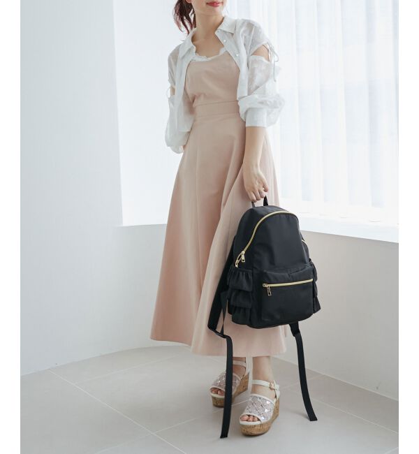 MAJESTICLEGON「サイドフリルリュック」|リュック|