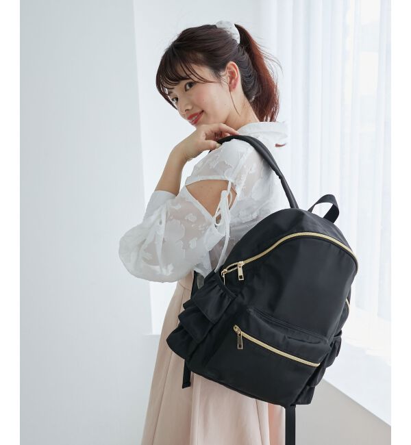 MAJESTICLEGON「サイドフリルリュック」|リュック|
