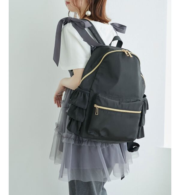 MAJESTICLEGON「サイドフリルリュック」|リュック|
