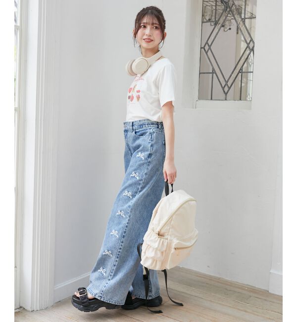 MAJESTICLEGON「サイドフリルリュック」|リュック|