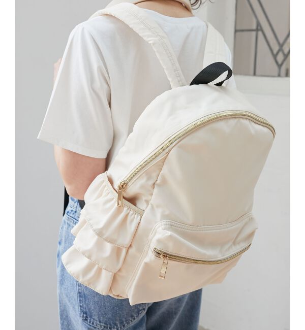 MAJESTICLEGON「サイドフリルリュック」|リュック|