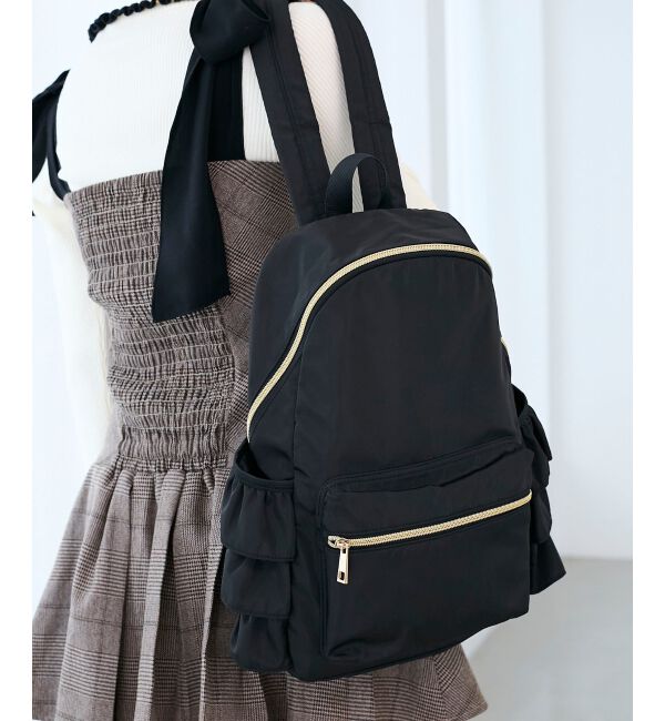 MAJESTICLEGON「サイドフリルリュック」|リュック|