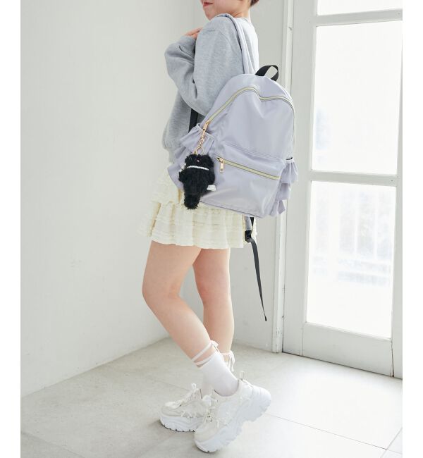 MAJESTICLEGON「サイドフリルリュック」|リュック|