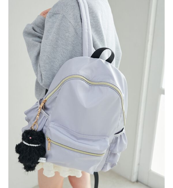 MAJESTICLEGON「サイドフリルリュック」|リュック|