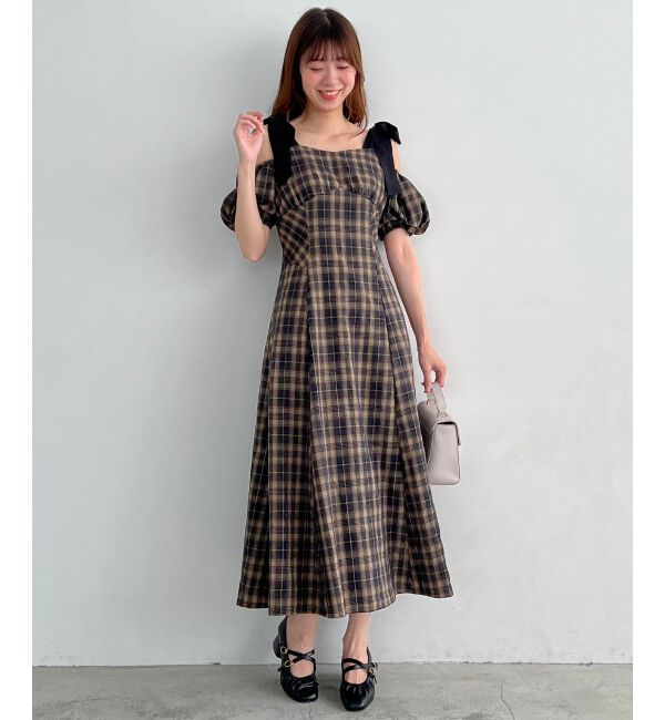 MAJESTICLEGON「2wayバイカラーリボンワンピース」|ワンピース|