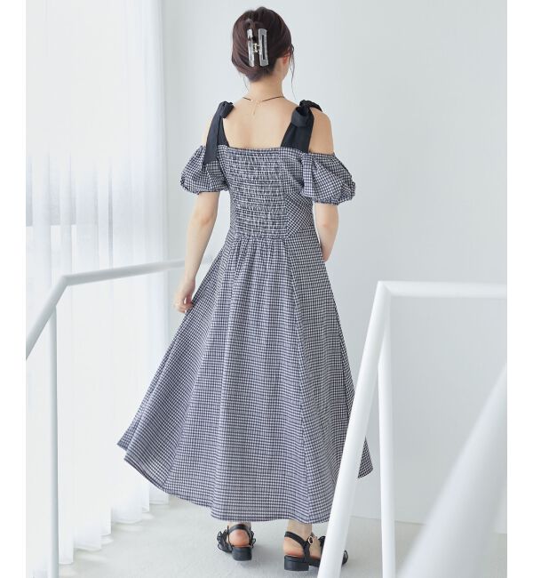 MAJESTICLEGON「2wayバイカラーリボンワンピース」|ワンピース|