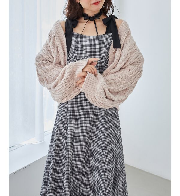 MAJESTICLEGON「2wayバイカラーリボンワンピース」|ワンピース|