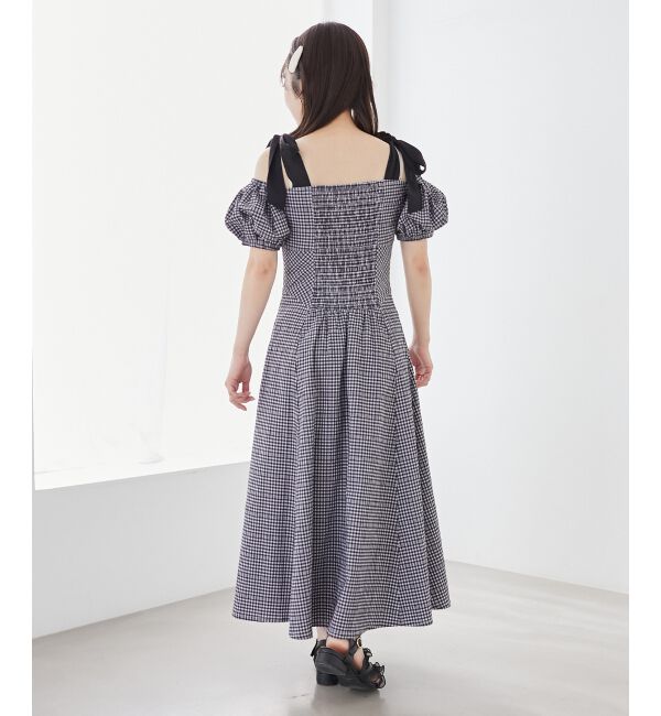 MAJESTICLEGON「2wayバイカラーリボンワンピース」|ワンピース|