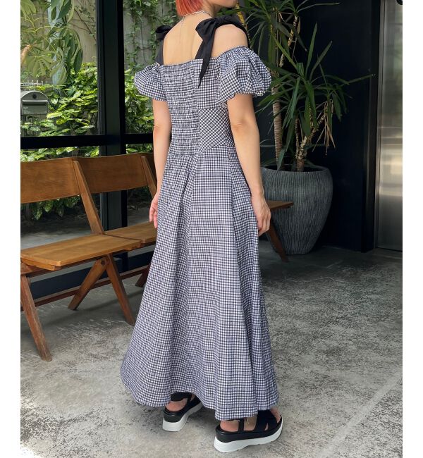 MAJESTICLEGON「2wayバイカラーリボンワンピース」|ワンピース|