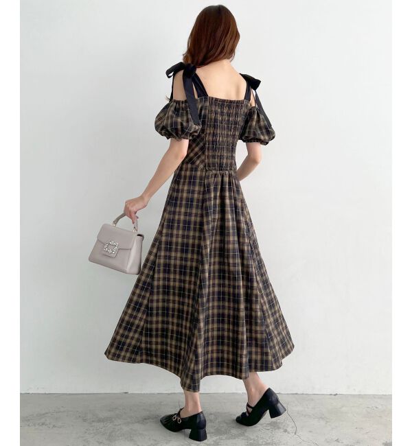 MAJESTICLEGON「2wayバイカラーリボンワンピース」|ワンピース|