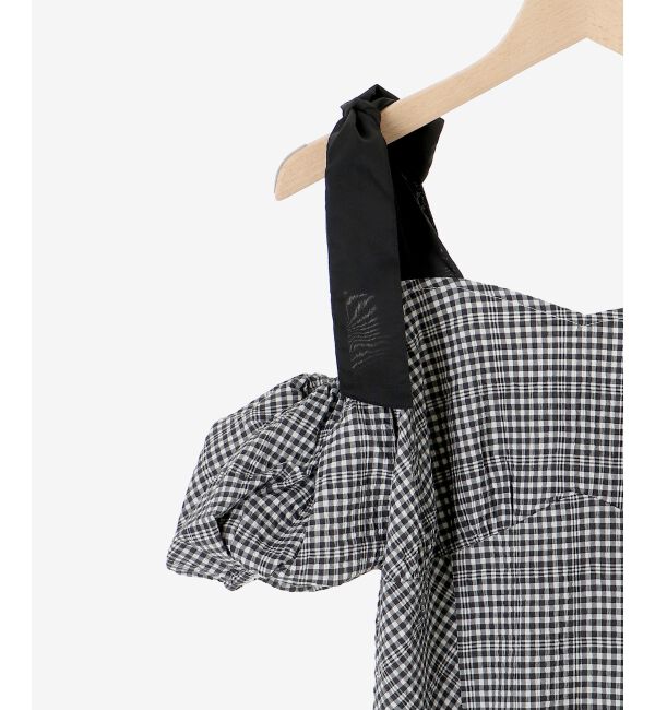 MAJESTICLEGON「2wayバイカラーリボンワンピース」|ワンピース|