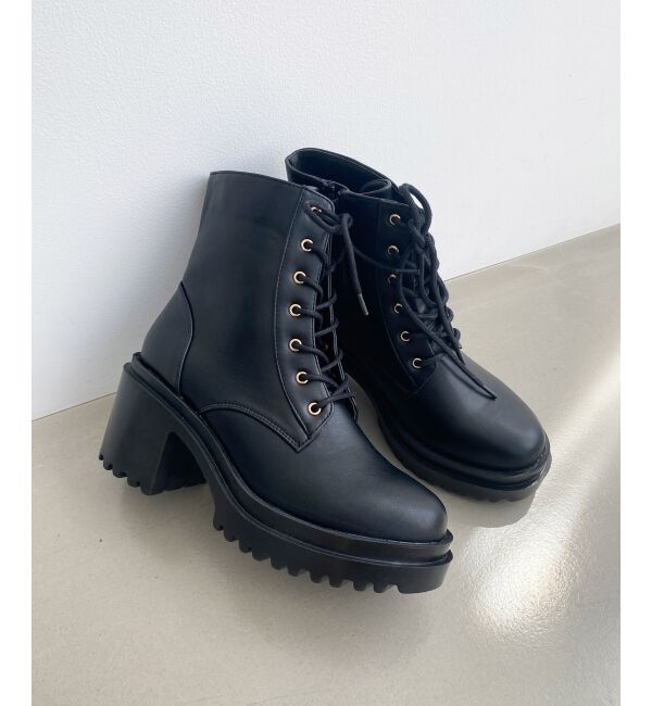 MAJESTICLEGON「☆レースアップショートブーツ」|ショートブーツ|