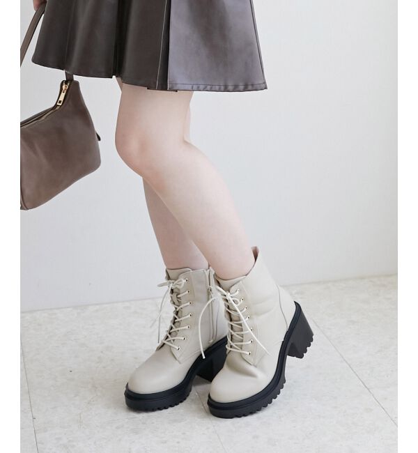MAJESTICLEGON「☆レースアップショートブーツ」|ショートブーツ|