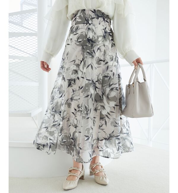 MAJESTICLEGON「バックレースアップフレアスカート」|フレア|