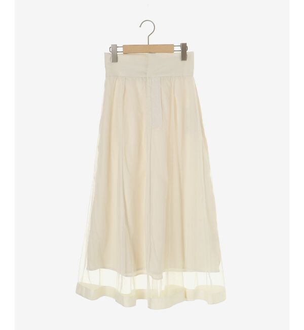 MAJESTICLEGON「バックレースアップフレアスカート」|フレア|