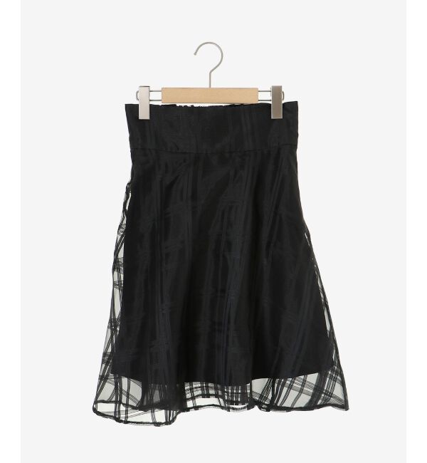 MAJESTICLEGON「バックレースアップフレアスカート」|フレア|