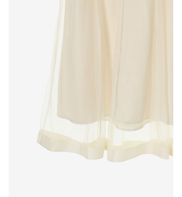 MAJESTICLEGON「バックレースアップフレアスカート」|フレア|